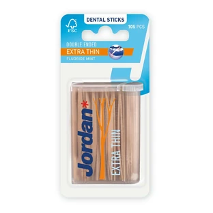 Jordan Dental Sticks Extra Thin 105 pcs