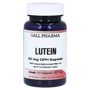 Lutein 20 mg Kapseln 60 St