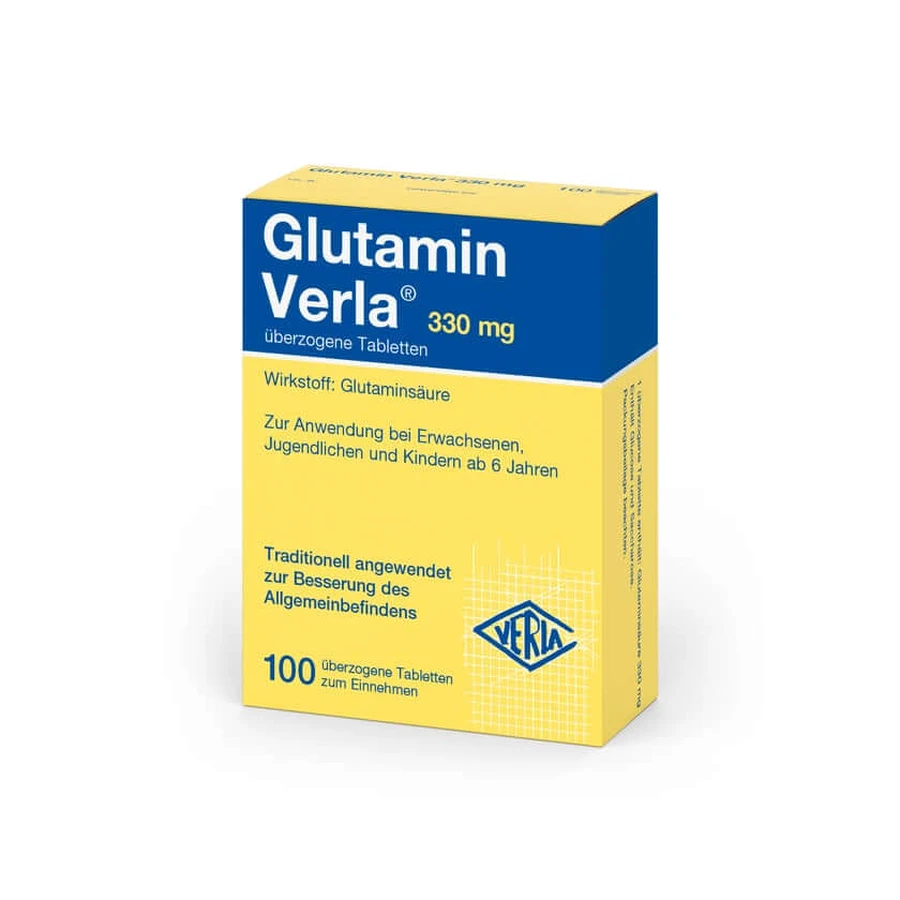 Glutamina Verla Comprimidos recubiertos 100 St