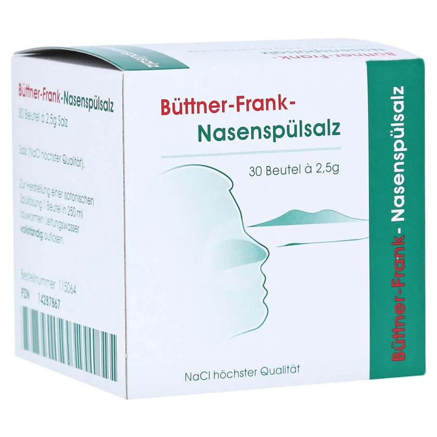 Sal de enjuague nasal 30 uds