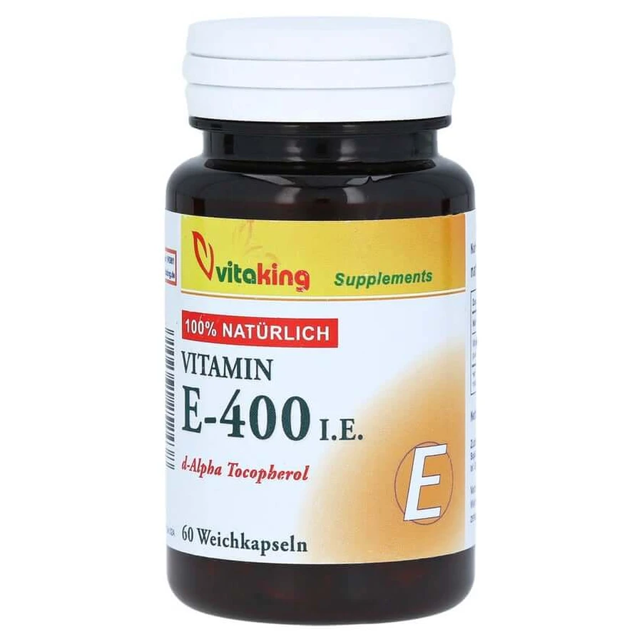 Vitamina E 400 U.I. Cápsulas blandas 60 Cápsulas