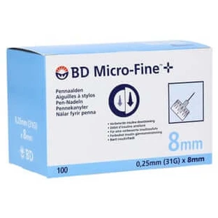 BD Micro-fine+ 8 Pen-Nadeln 0,25x8 mm 100 St