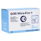 BD Micro-fine+ 8 pennaalden 0,25x8 mm 100 stuks.