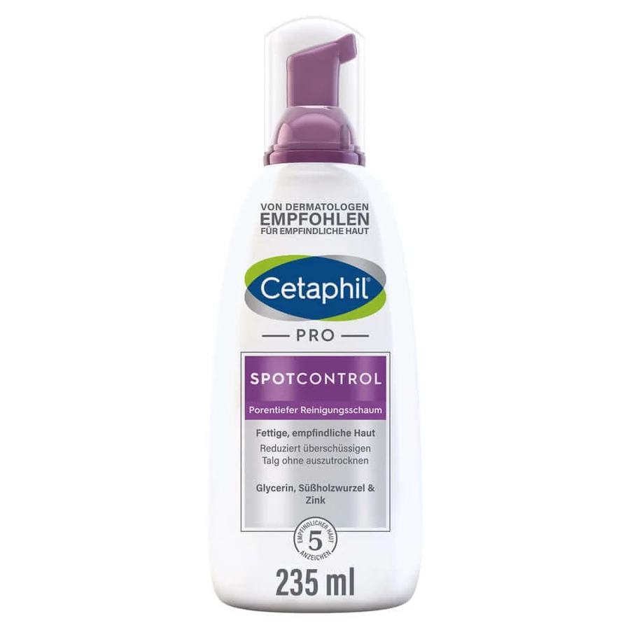 Cetaphil PRO SpotControl Mousse nettoyante pour pores profonds 235 ml