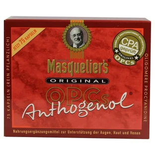 OPC Original Masqueliers Anthogenol Cápsulas 75 Cápsulas