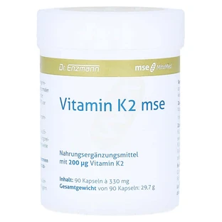 Vitamina K2 MSE Cápsulas 90 Cápsulas