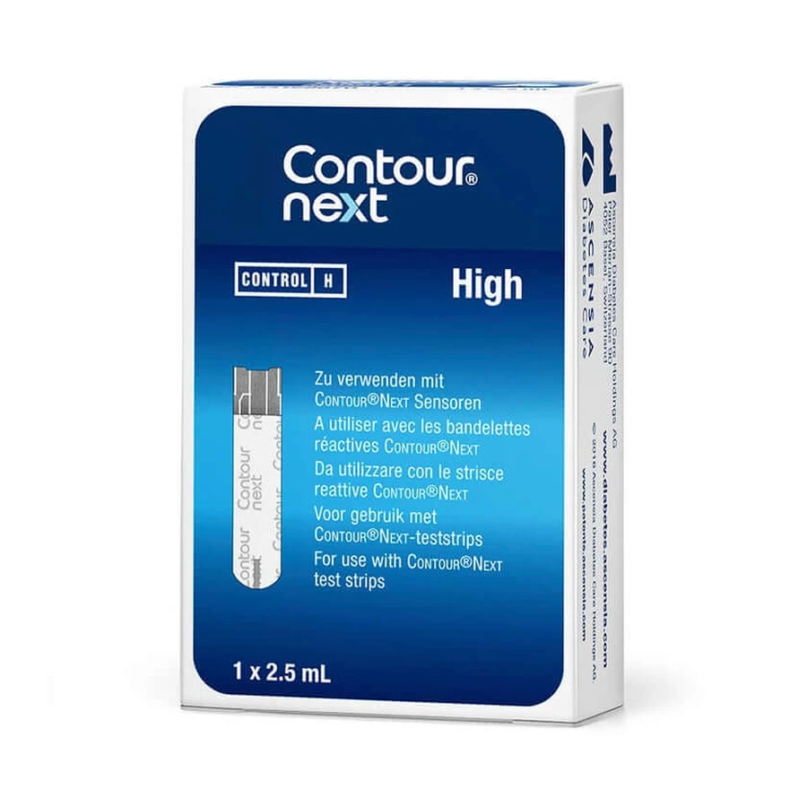 Contour Next control solution high 1 pc