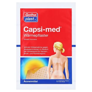 Capsi-med heat plaster 11x18 cm 1 pc