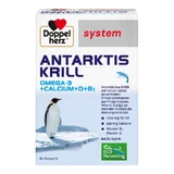 Double Heart System Antarctisch Krill Omega-3 + Calcium + D + B1 60 Capsules