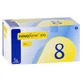 Novofine naalden 0,30x8 mm 100 stuks