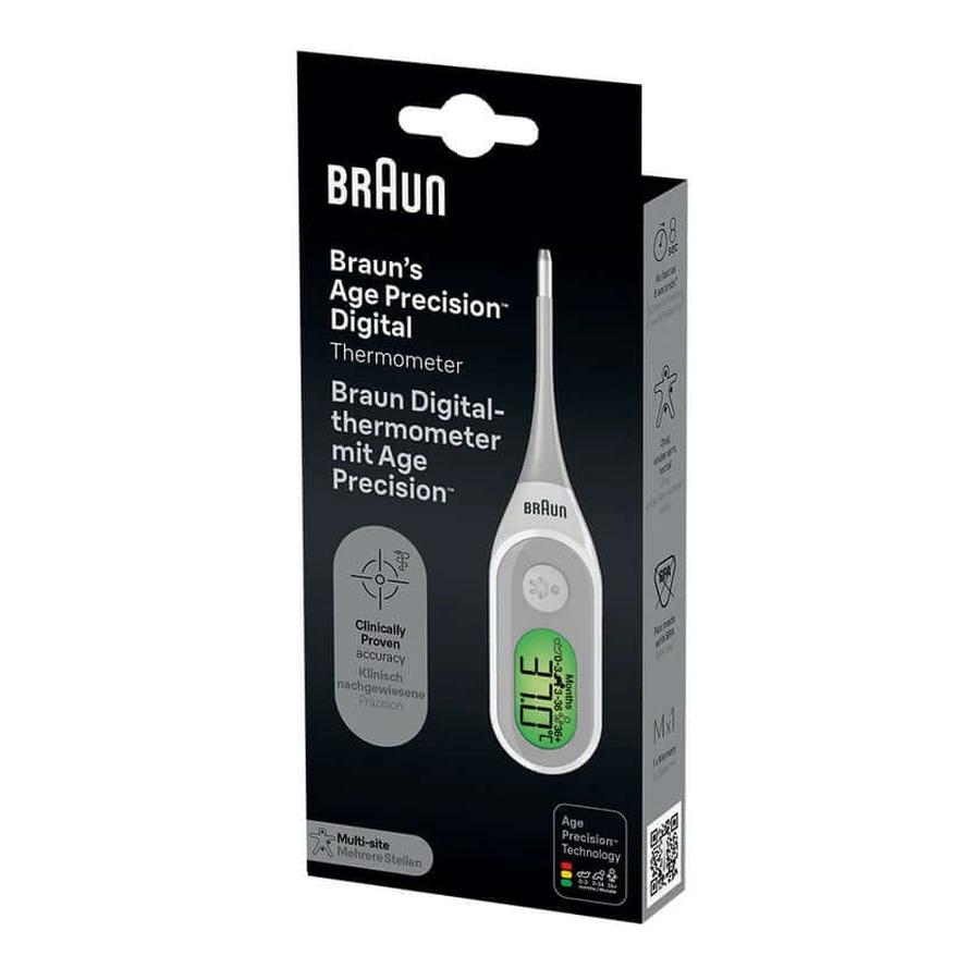 Braun Thermometer Digital AgePrecision P 1 pc