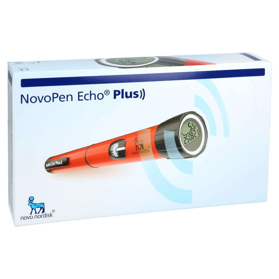 Dispositivo de inyección Novopen Echo Plus rojo 1 ud.