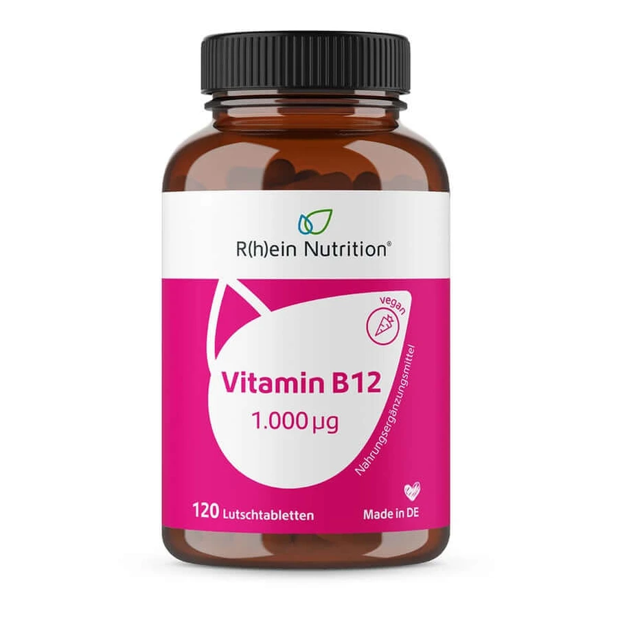 Vitamin B12 1.000 µg lozenges vegan 120 St