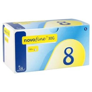 Agujas Novofine 30 G 8 mm 100 unid.