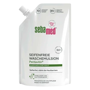 Sebamed émulsion lavante sans savon poche de recharge 400 ml