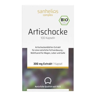 Sanhelios BIO Alcachofa Digestión Grasa Cápsulas 100 Cápsulas