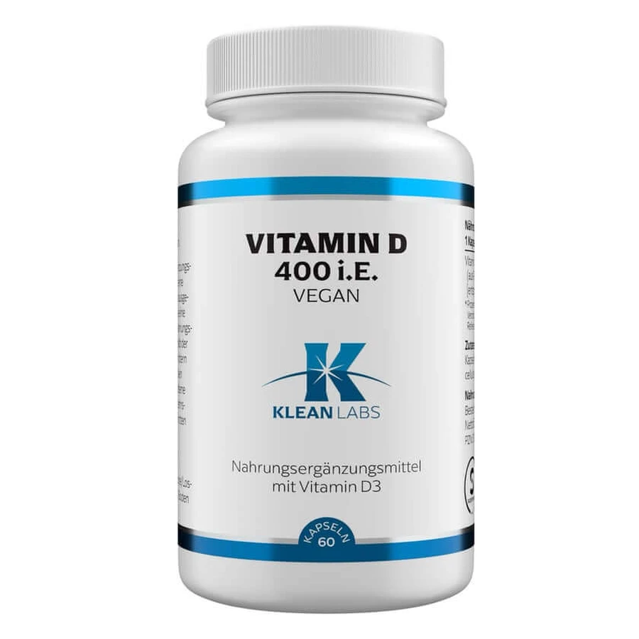 Klean Labs Vitamin D 400 I.U. 60 St.