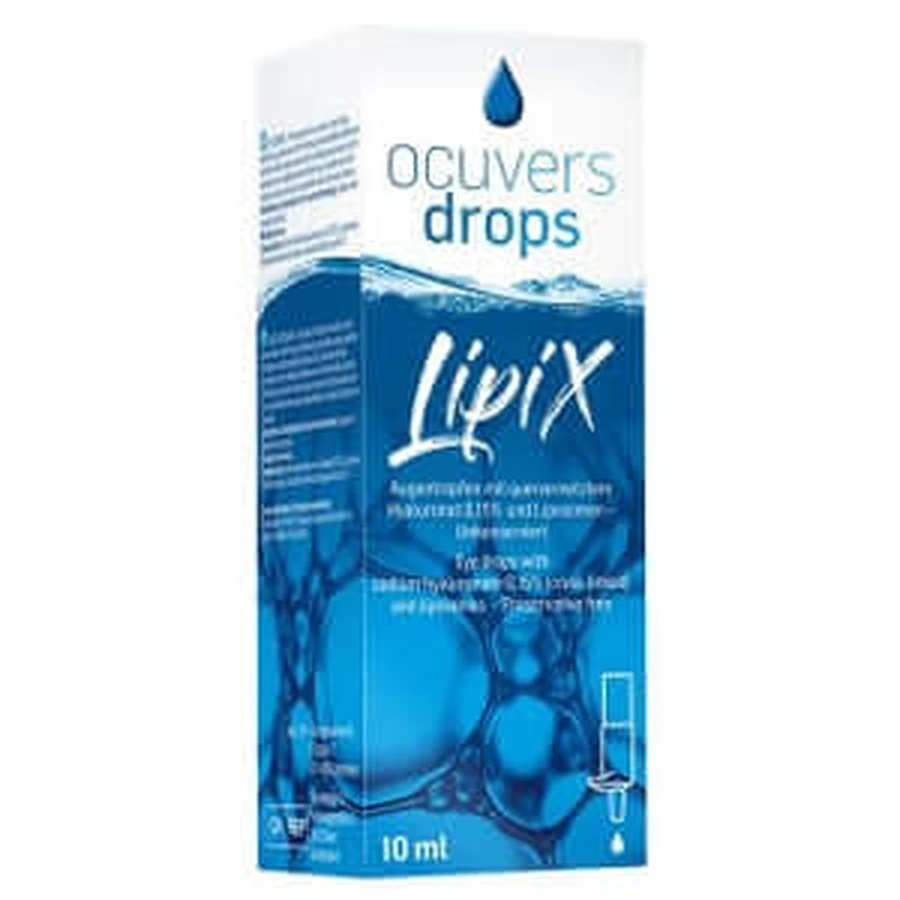 Ocuvers Drops Lipix collyre 10 ml