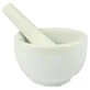 Mortar porcelain white 1 pc