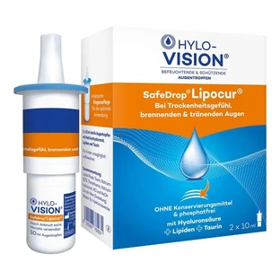 Hylo-Vision SafeDrop Lipocur 2X10 ml