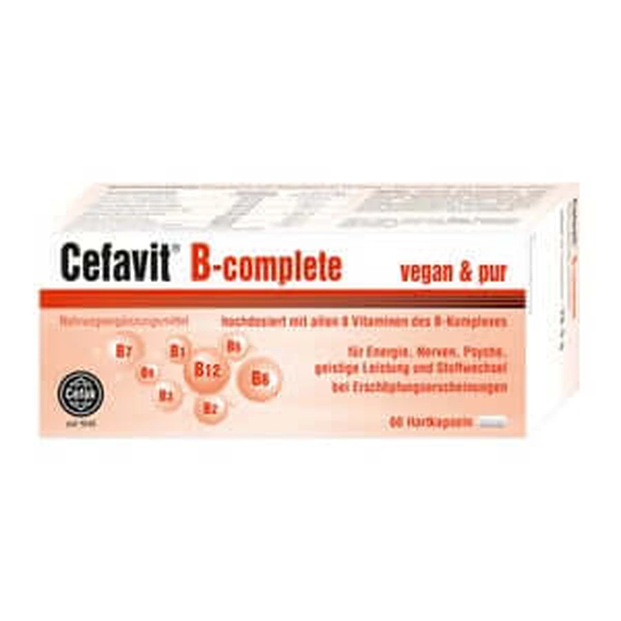Cefavit B-complete hard capsules 60 St