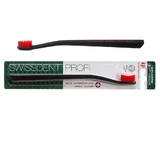 Zwarte tandenborstel Profi Soft Medium, Swissdent