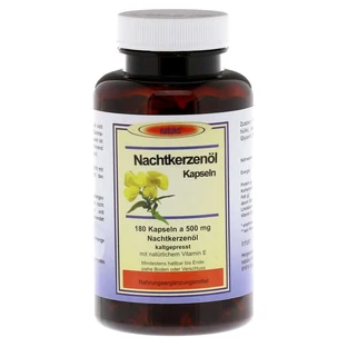 Teunisbloemolie capsules 500 mg 180 St