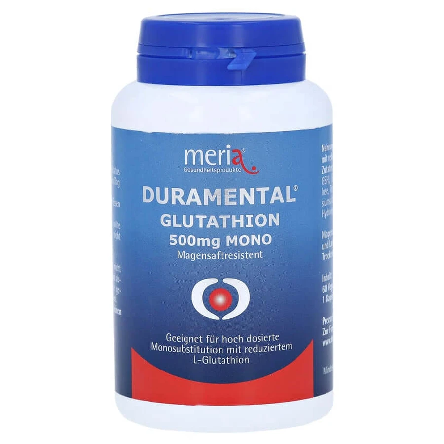 Duramental Glutathione 500 mg gastric juice 60 pcs.