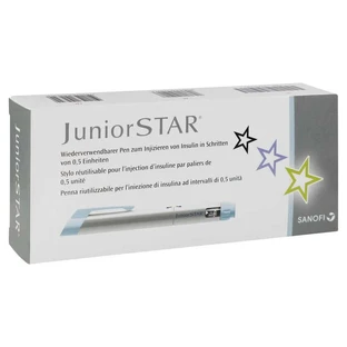 Juniorstar injection device silver 1 pc