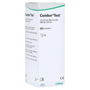 Combur 9 bandelettes réactives 50 pièces