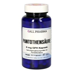 Pantothensäure 6 mg GPH Kapseln 120 St