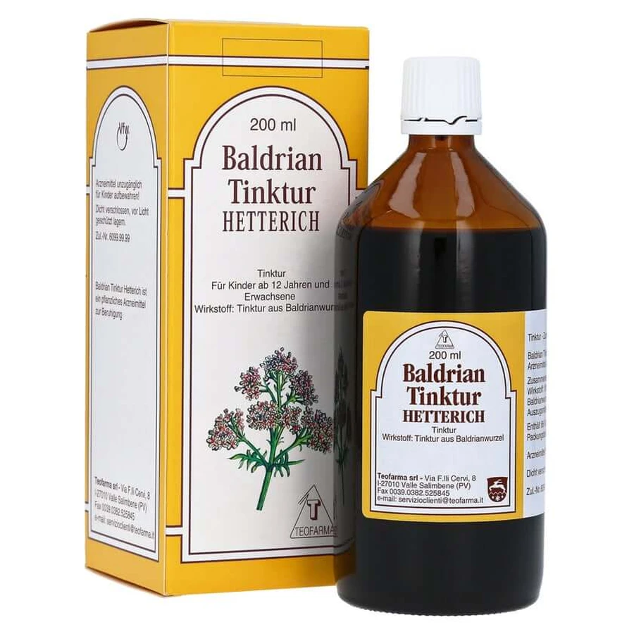 Valeriaan tinctuur Hetterich 200 ml