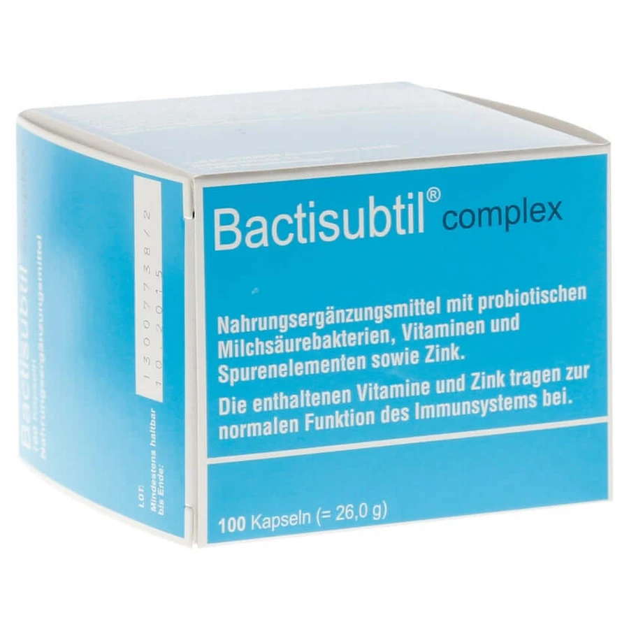 Bactisubtil Complex Capsules 100 Capsules