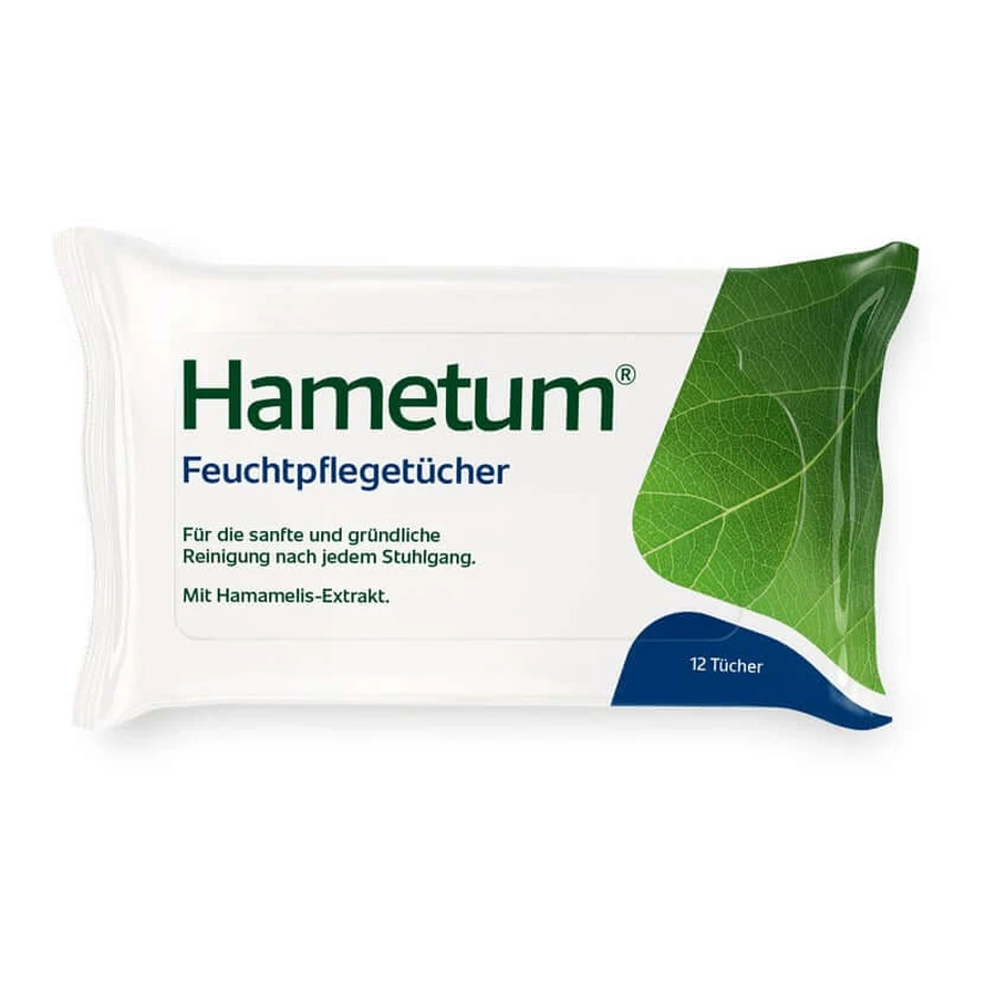 Hametum wet wipes 12 pcs