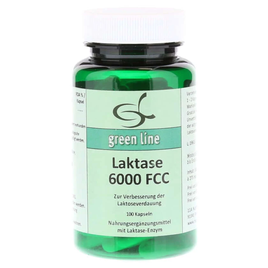 Lactase 6.000 FCC Capsules 100 Capsules