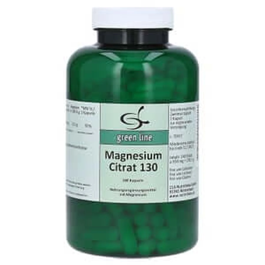 Citrato de magnesio 130 mg cápsulas de magnesio 240 Cápsulas