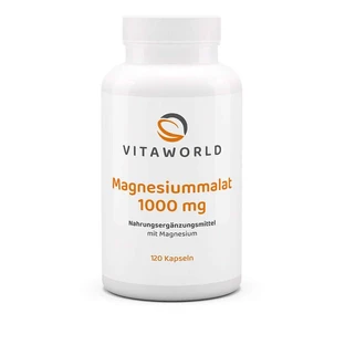 Vitaworld Magnesiummalaat 1000 mg 120 St