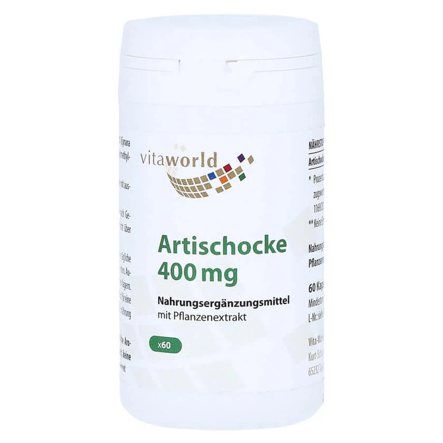 Artischocke 400 mg Kapseln 60 St