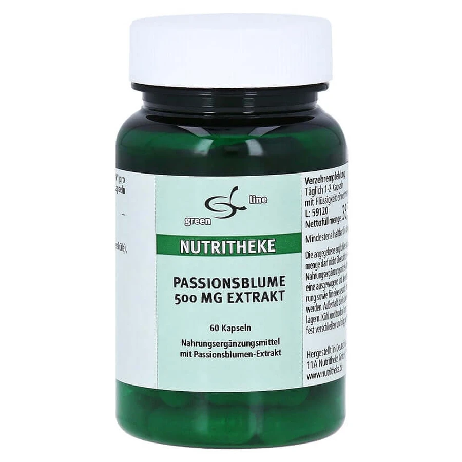 Passiebloem 500 mg extract capsules 60 Capsules