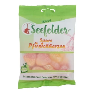 Seefelder sour peach hearts KDA 100 g