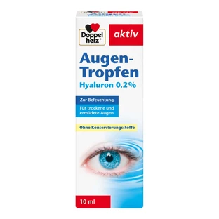 Double Heart Actieve Oogdruppels Hyaluron 0,2% 10 ml