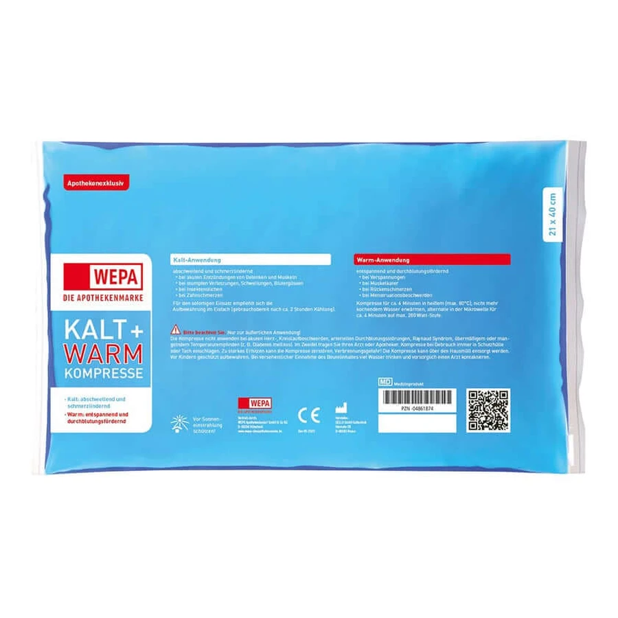 WEPA cold/warm compress 21x40 1 pc