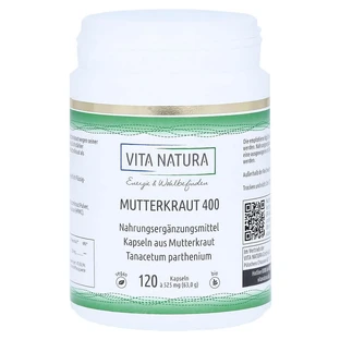 Feverfew 400 mg Vegi Capsules 120 Capsules