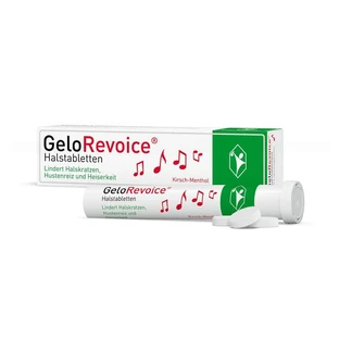 GeloRevoice pastillas para la garganta cereza-mentol 20 uds.