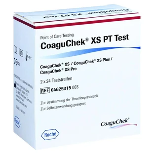 Coaguchek XS PT Test 2X24 pcs