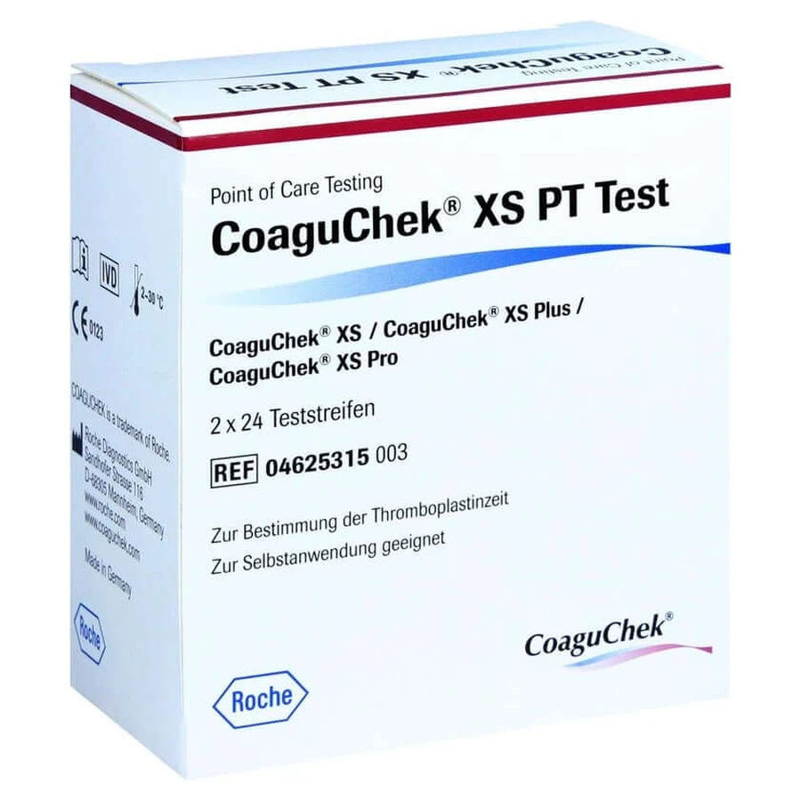 Coaguchek XS PT Test 2X24 pcs