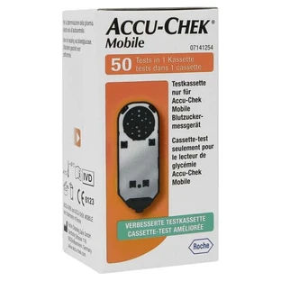Accu-chek Mobiele testcassette 50 stuks