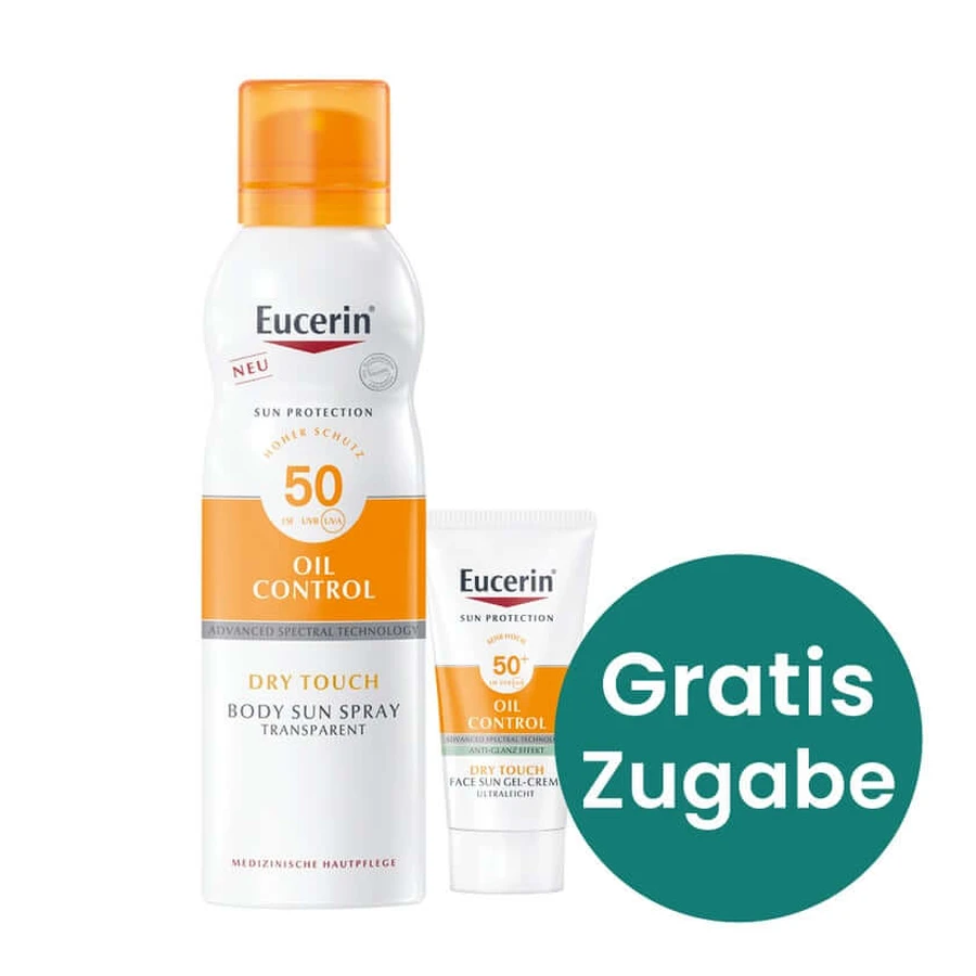 Eucerin Oil Control Dry Touch Spray SPF 50 200 ml