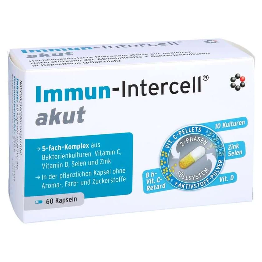 Immuun-intercellulaire harde capsule met verwisselbare tablet 60 st.
