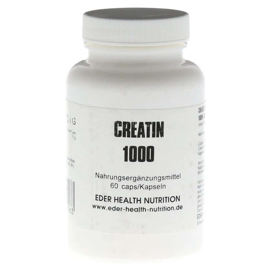 Creatine 1000 Poeder Capsules 60 Capsules